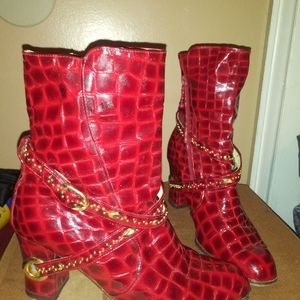 Vintage designer boots